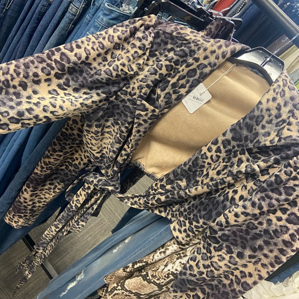 Leopard Print Women's Jacket